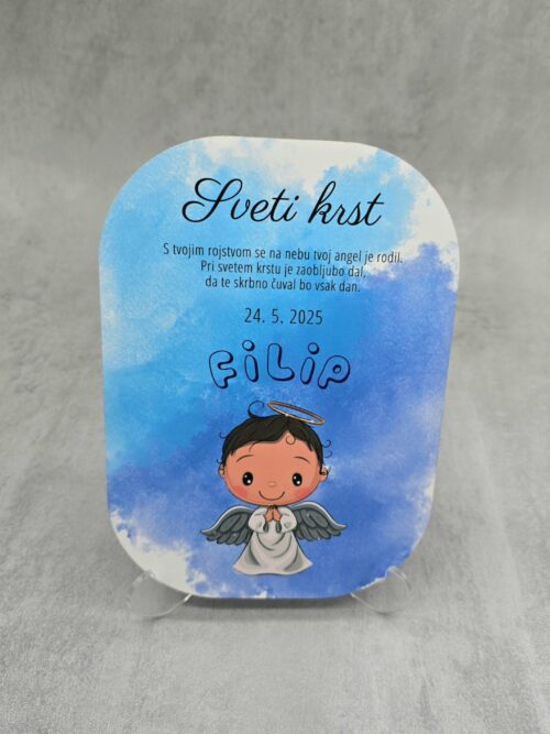 Spominek za krst, obhajilo ali birmo