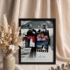 Personalizirana slika z osebnimi fotografijami in besedilom.
